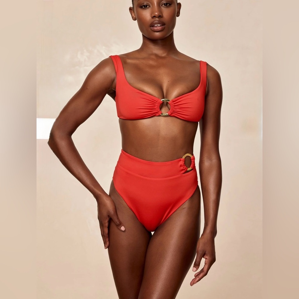 Monday Swimwear COSTA RICA BOTTOM - CHILI PEPPER Size medium - Picture 2 of 7